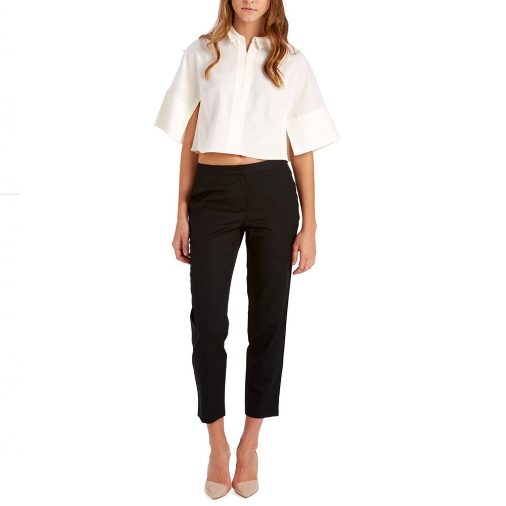 Tailored black pants